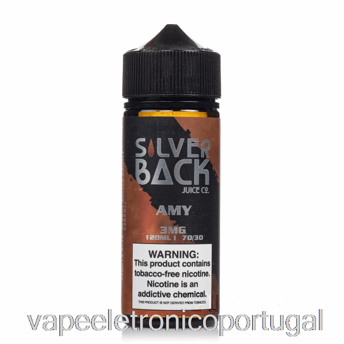 Vape Eletrônico Amy - Silverback Juice Co. - 120ml 3mg